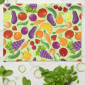 Fruit en Veggies Kitchen Towelen Theedoek (Gevouwen)