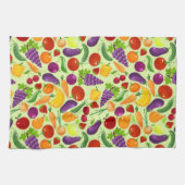Fruit en Veggies Kitchen Towelen Theedoek (Horizontaal)