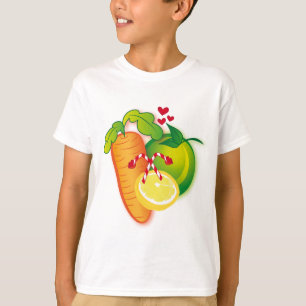 Fruit en Veggies Rock! T-shirt