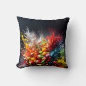 Fruit explosie kussen (Voorkant)
