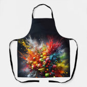 Fruit explosie schort (Voorkant)