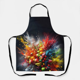 Fruit explosie schort