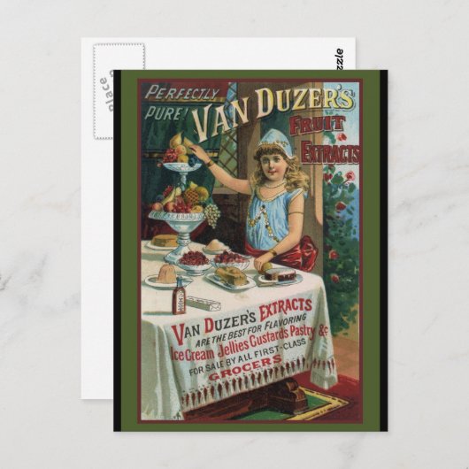 Fruit Extract Koken Bakken Briefkaart (Voorkant / Achterkant)