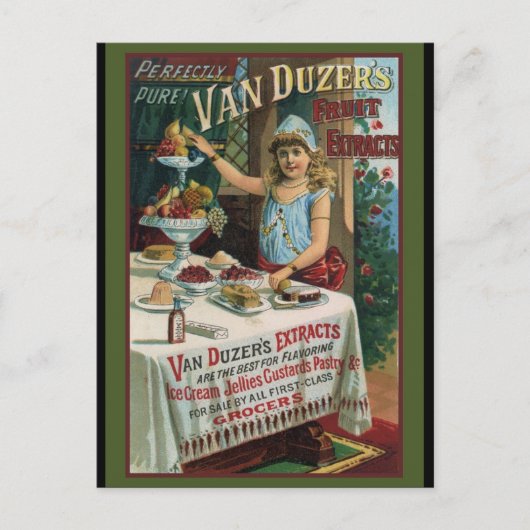 Fruit Extract Koken Bakken Briefkaart (Voorkant)