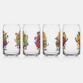 Fruit Festa Happy Dancing Blikvorm Glas (Links)
