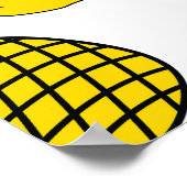 Fruit Fiesta: bananen, ananassen, aardbeien Poster (Hoek)