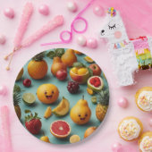 Fruit Fiesta Disposable Paper Borden Set Papieren Bordje (Feest)