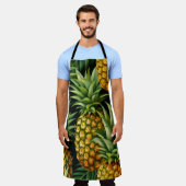 Fruit Fiesta - Kleurrijk Fruit Thema Schort (Gedragen)