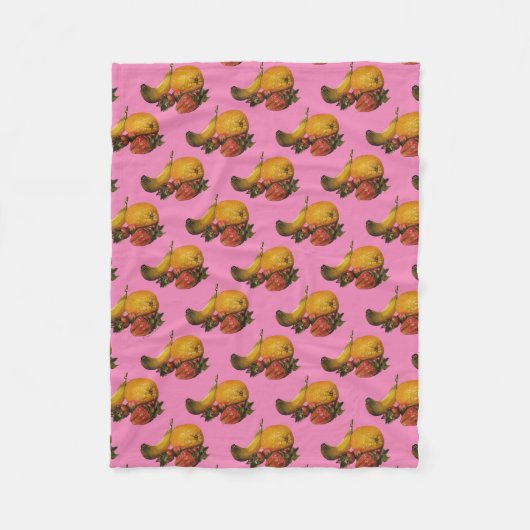 Fruit Fleece Blanket (Voorkant)