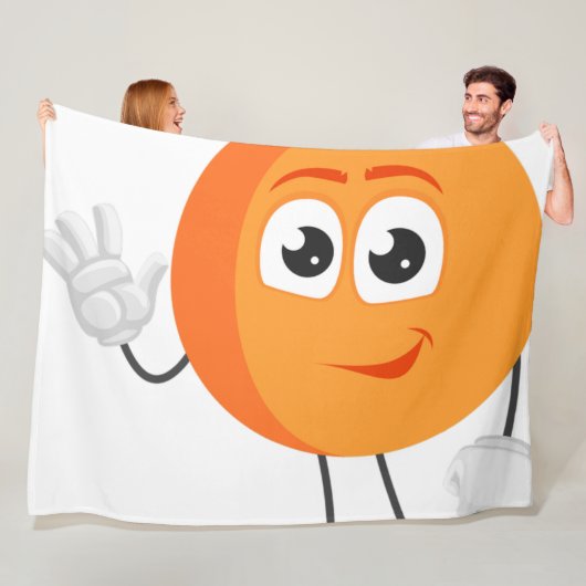 Fruit Fleece Blanket (In situ)