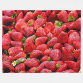 Fruit Fleece Blanket Deken (Voorkant (Horizontaal))
