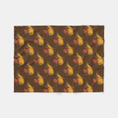 Fruit Fleece Blanket Deken (Voorkant (Horizontaal))