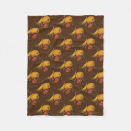 Fruit Fleece Blanket Deken