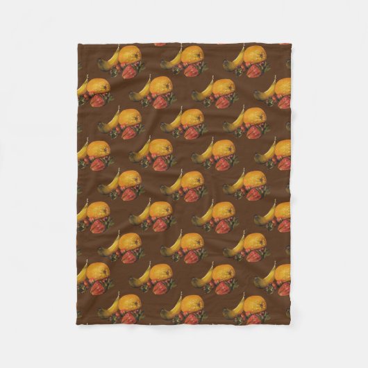Fruit Fleece Blanket Deken (Voorkant)