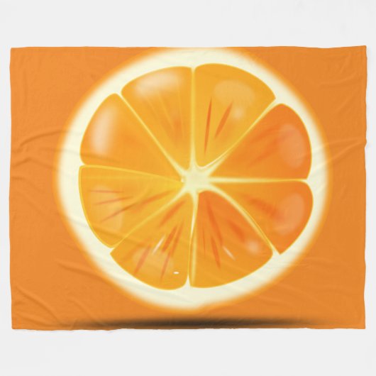 Fruit Fleece Blanket Deken (Voorkant (Horizontaal))