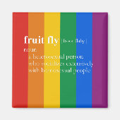 FRUIT FLY MAGNEET (Voorkant)