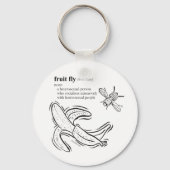 FRUIT FLY SLEUTELHANGER (Voorkant)