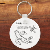 FRUIT FLY SLEUTELHANGER (Voorkant)