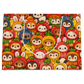 Fruit Friends Parade | Cute Animal Chibi Groot Cadeauzakje (Voorkant)