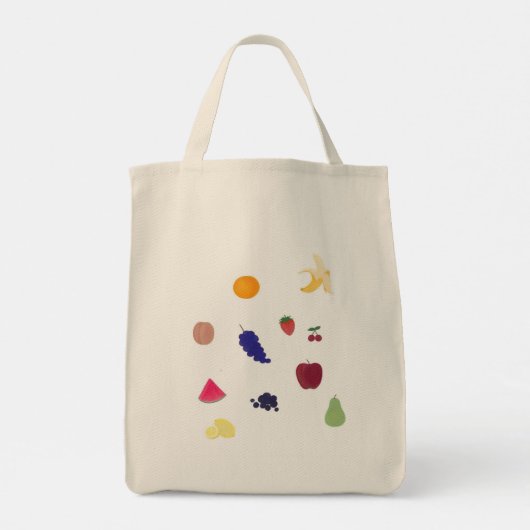 Fruit, Fruit, Fruit! Tote Bag (Achterkant)