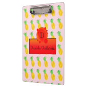 Fruit Fun Pineapple Sun Zooding Monogram Klembord (Links)