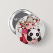 Fruit Fuzz-Button Ronde Button 5,7 Cm (Voorkant /achterkant)