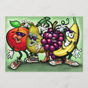 Fruit Gang Uitnodiging