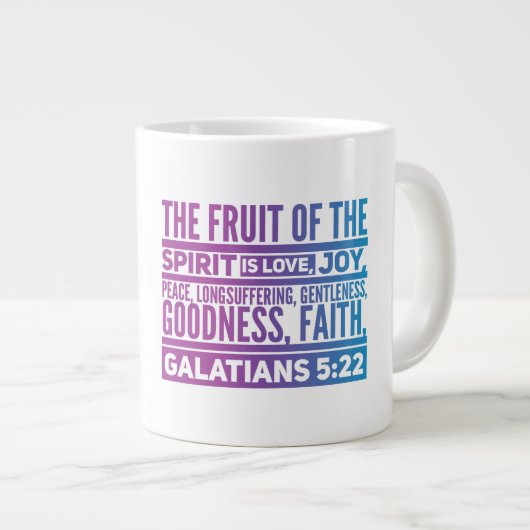 Fruit Gift Jumbo-Mok Grote Koffiekop (Voorkant rechts)