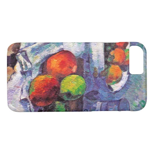 Fruit, glas en appelen, Cezanne Case-Mate iPhone Case (Achterkant (Horizontaal))