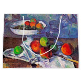 Fruit, glas en appelen, Cezanne Groot Cadeauzakje (Voorkant)