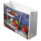 Fruit, glas en appelen, Cezanne Groot Cadeauzakje (Voorkant Gekanteld)
