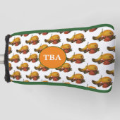 Fruit Golf Putter Hoesje Golfheadcover (Voorkant)