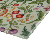 Fruit, groenten, bloemen snijplank (Hoek)