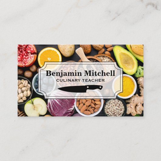 Fruit Groenten | Culinair Chef Visitekaartje (Voorkant)