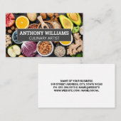 Fruit Groenten Noten Kruiden Specerijen  Visitekaartje (Voorkant / Achterkant)
