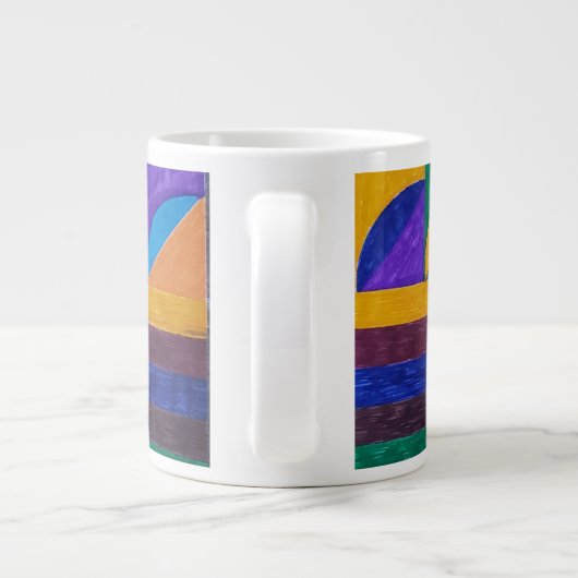 "Fruit" Grote Koffiekop (Achterkant)