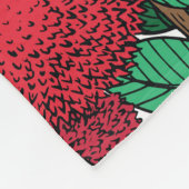 Fruit Hand getrokken schets patroon Fleece Deken (Hoek)