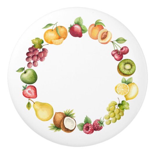 Fruit Hart Keuken Lade Knop - SRF (Voorkant)