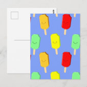 Fruit-ijspatroon Briefkaart (Voorkant / Achterkant)