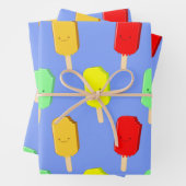 Fruit-ijspatroon Inpakpapier Vel (In situ)