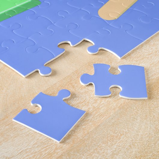 Fruit-ijspatroon Legpuzzel (Zijkant)