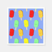 Fruit-ijspatroon Servet (Voorkant)