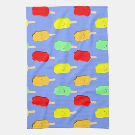 Fruit-ijspatroon Theedoek (Verticaal)