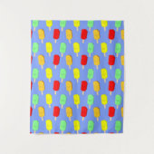 Fruit-ijspatroon Wandkleed (Voorkant)