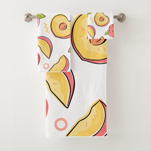 Fruit Illustratie Bad Handdoek (Insitu)