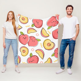 Fruit Illustratie Fleece Deken