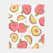 Fruit Illustratie Fleece Deken (Voorkant)