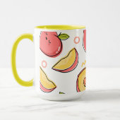 Fruit Illustratie Kunstwerk Mok (Links)