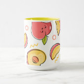 Fruit Illustratie Kunstwerk Mok (Midden)