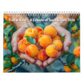 Fruit in Hand – Een kalender van tast & smaak 2026 (Hoes)